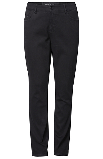 Tribal High Rise Straight Jean Slide 1