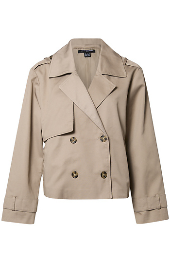 French Connection Trench Coat Slide 1