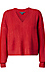 French Connection Cable Knit V-Neck Thumb 1