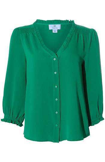 3/4 Sleeve Blouse Slide 1