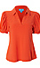 Split Neck Collared Top Thumb 1