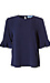 Ruffle Crew Neck Blouse Thumb 1