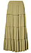 Tiered Midi Skirt Thumb 1