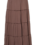 Pull On Tiered Skirt