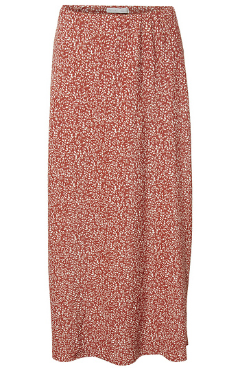 Floral Midi Skirt Slide 1