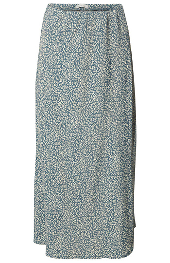 Floral Midi Skirt Slide 1