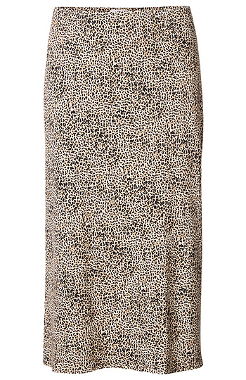 Printed Midi Skirt Slide 1