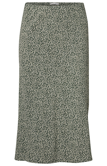 Printed Midi Skirt Slide 1