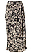 Floral Wrap Midi Skirt Thumb 1