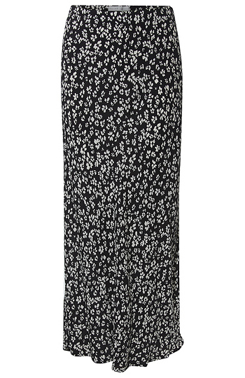 Floral Midi Skirt Slide 1