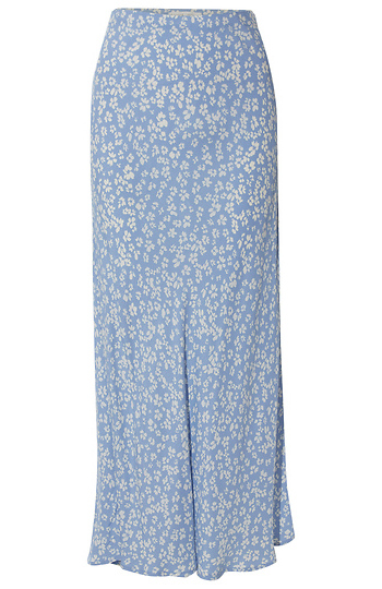 Floral Midi Skirt Slide 1