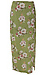 Button Detail Floral Print Midi Skirt Thumb 1