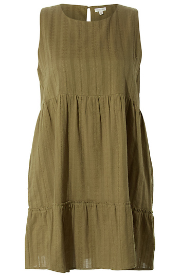 Floral Jacquard Dress Slide 1