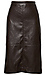 Leather Midi Skirt Thumb 1