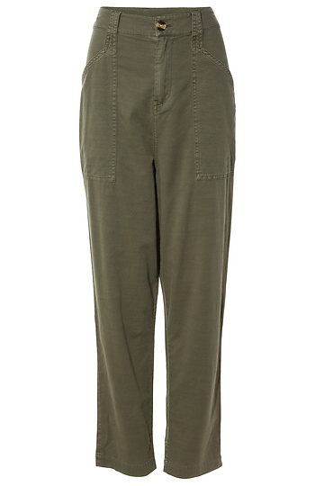High Rise Patch Pocket Pant Slide 1