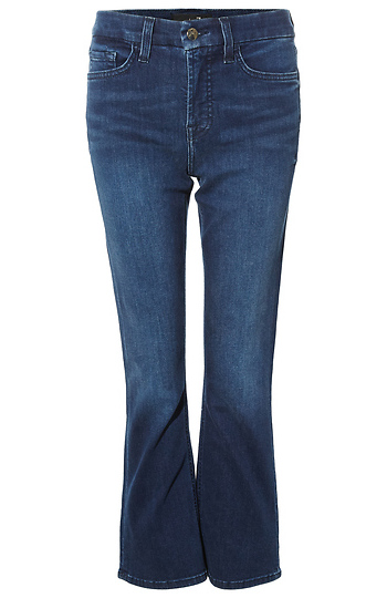 Mid Rise Cropped Bootcut Jean Slide 1