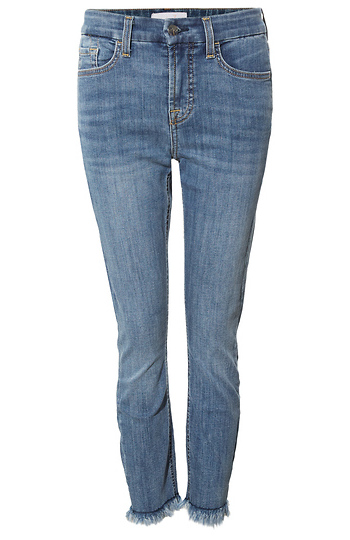 Mid Rise Cropped Denim Slide 1