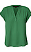 Split Neck Short Sleeve Top Thumb 1