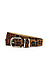 Dark Brown Cheetah Belt Thumb 1