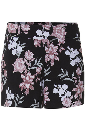 Floral Print Shorts Slide 1