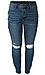 Distressed Ankle Jean Thumb 1