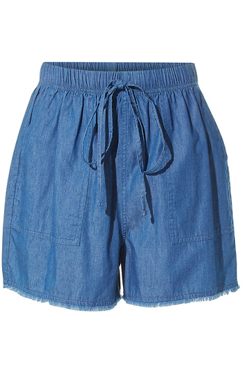 Light Weight Washed Shorts Slide 1