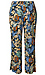 Tropical Print Wide Leg Pants Thumb 2