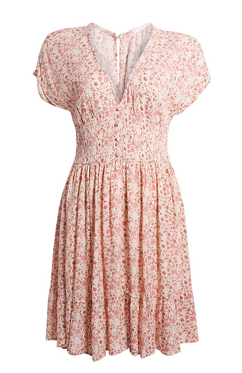 Floral Mini Dress Slide 1