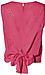 Tropical Embroidery Tie Back Top Thumb 2