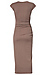 Shirred Side Midi Dress Thumb 2