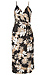 Side Tie Wrap Midi Dress Thumb 1