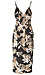 Side Tie Wrap Midi Dress Thumb 2