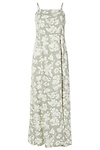 Tie Strap Floral Maxi Dress