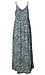 Printed Maxi Babydoll Dress Thumb 2