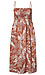 Tropical Print Dress Thumb 1