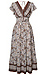 V-Neck Printed Dress Thumb 2