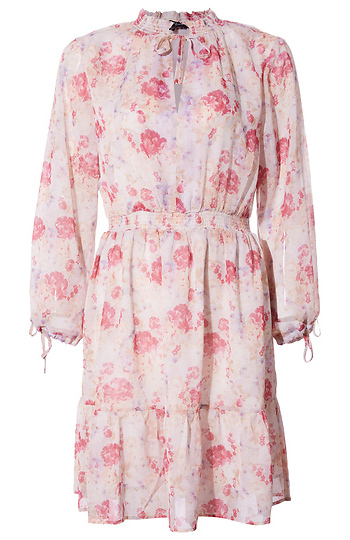 Velvet Heart High Neck Mini Dress Slide 1