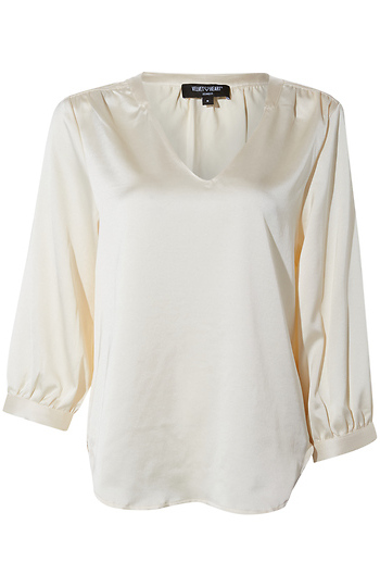 Velvet Heart Satin Blouse Slide 1
