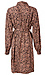 Velvet Heart Long Sleeve Animal Print Dress Thumb 2