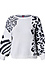 Mixed Animal Print Sweater Thumb 1