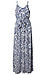 Floral Maxi Wrap Dress Thumb 1