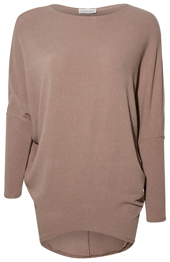 Boat Neck Long Sleeve Slide 1