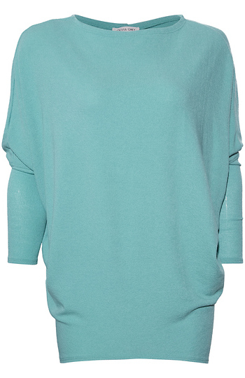 Boat Neck Long Sleeve Slide 1
