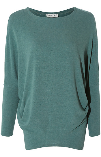 Boat Neck Long Sleeve Slide 1