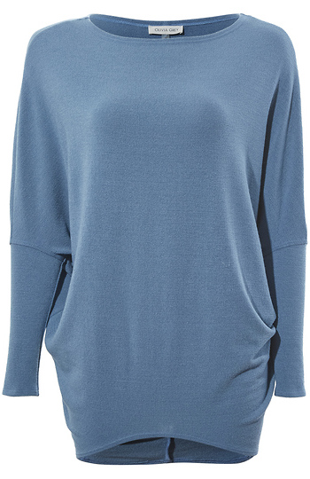 Boat Neck Long Sleeve Slide 1