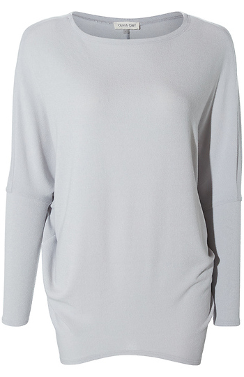 Boat Neck Long Sleeve Slide 1