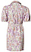 Zip Front Floral Print Dress Thumb 2