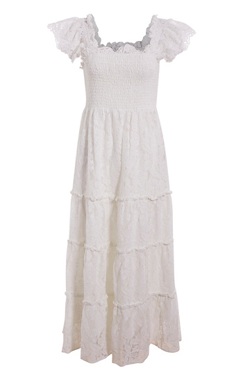 Lace Midi Dress Slide 1