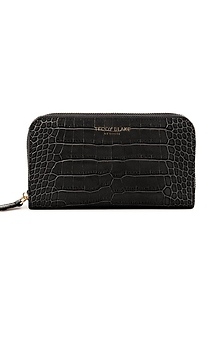 Zipwallet Croco - Black Slide 1