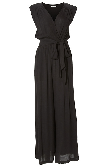 Surplice Side Tie Jumpsuit Slide 1